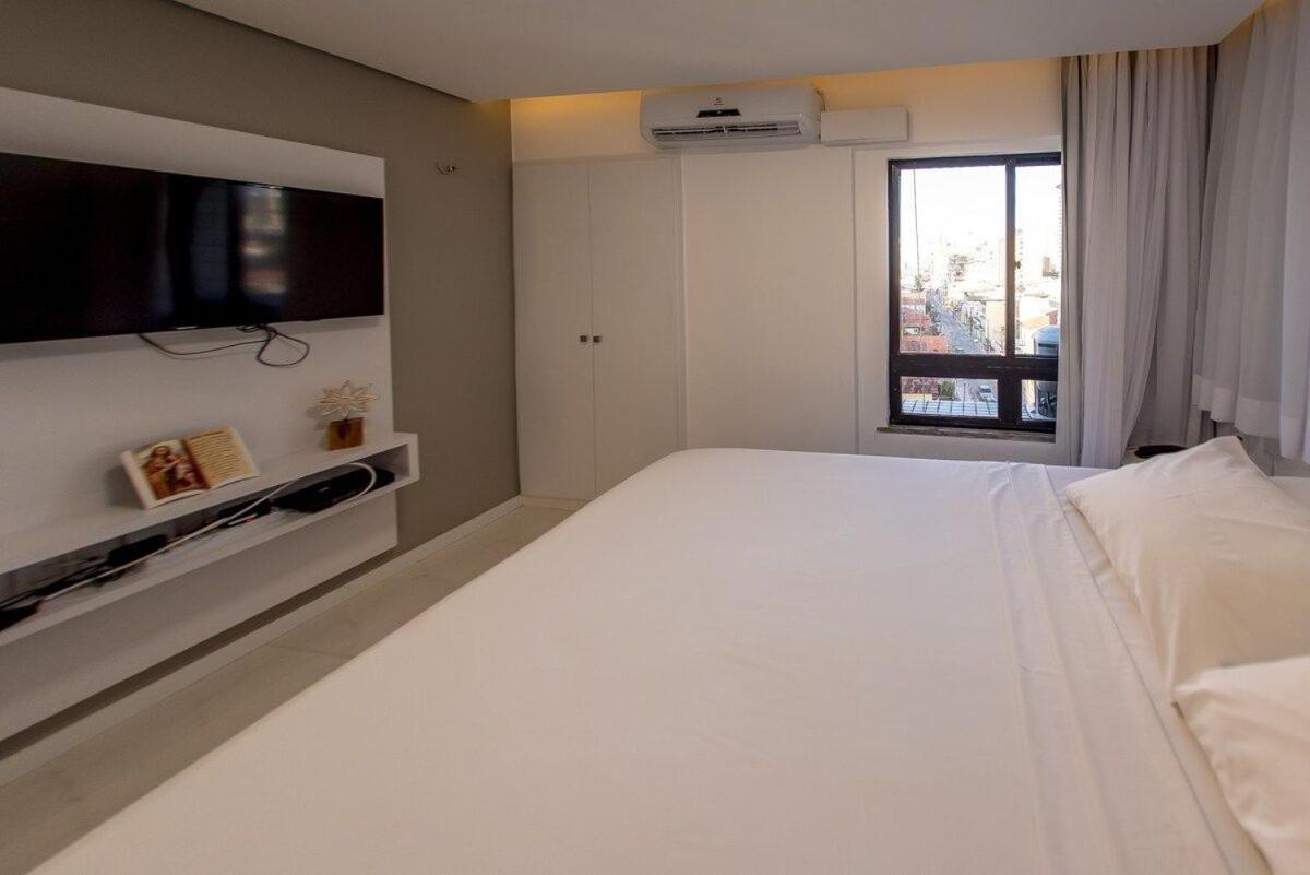 507 Lindo Flat Mobiliado Na Praia De Iracema Fortaleza  Eksteriør billede