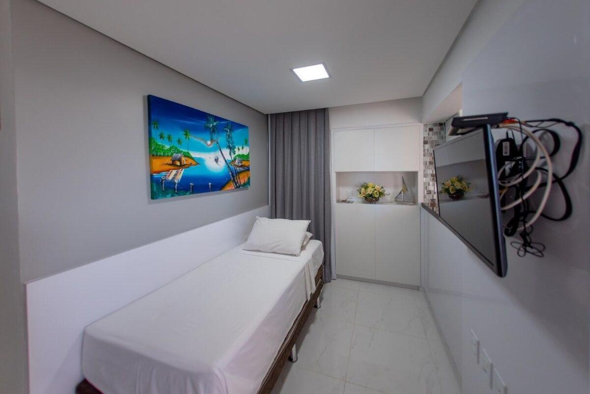 507 Lindo Flat Mobiliado Na Praia De Iracema Fortaleza  Eksteriør billede