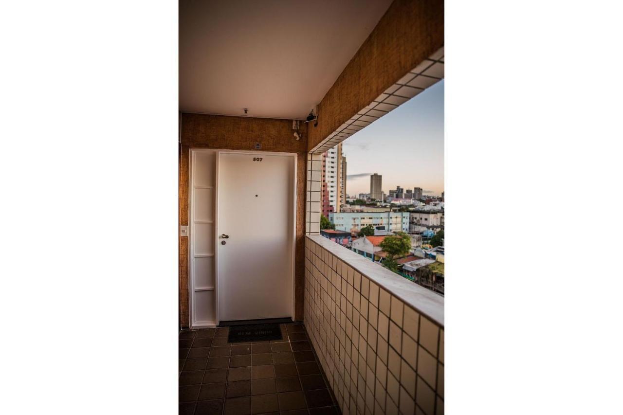 507 Lindo Flat Mobiliado Na Praia De Iracema Fortaleza  Eksteriør billede