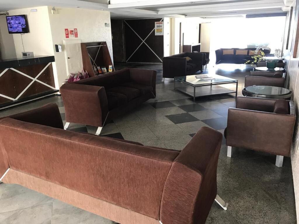 507 Lindo Flat Mobiliado Na Praia De Iracema Fortaleza  Eksteriør billede